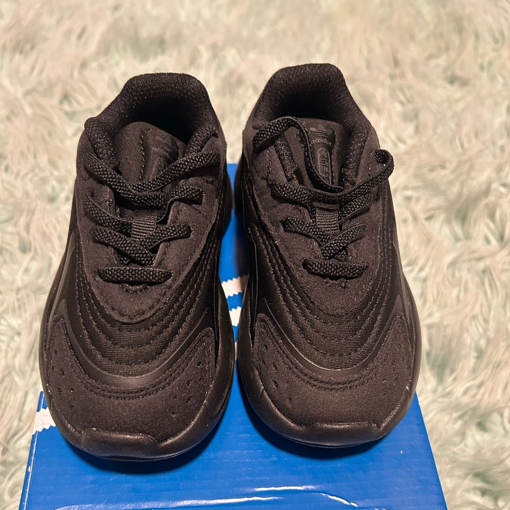 Adidas Kids All-Black Sneakers